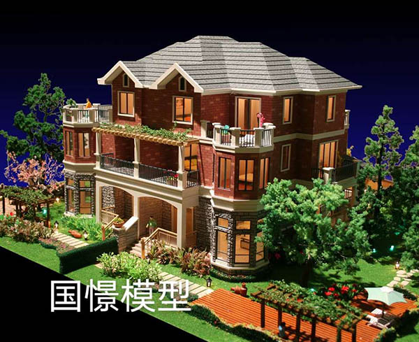 万年县建筑模型